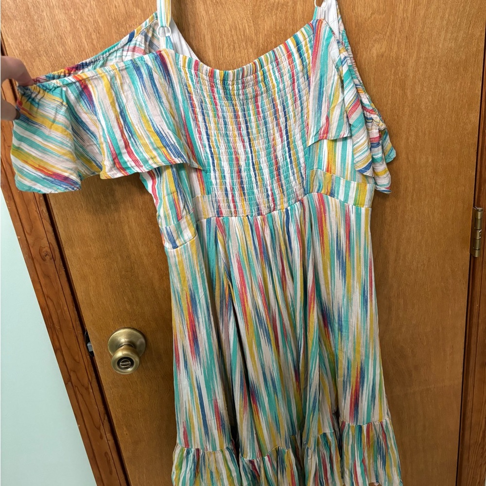 torrid Multicolor Striped Ruffle Sundress - Picture 5 of 5